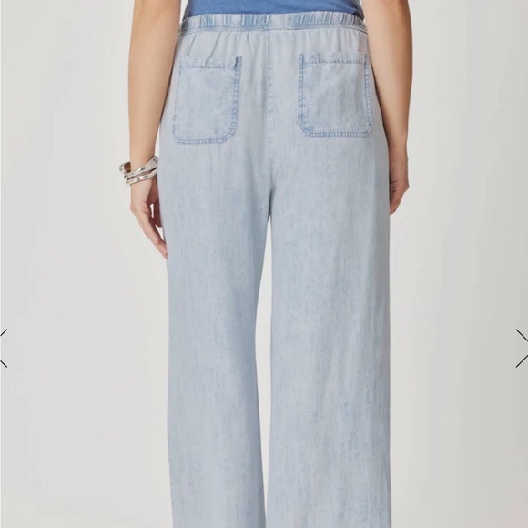 Splendid Bleached Indigo Angie Palazzo Pant - Picture 2 of 4